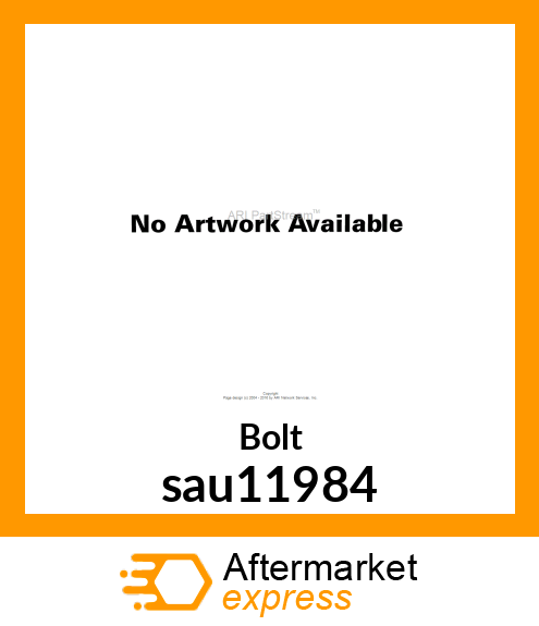 Bolt sau11984