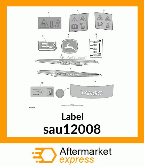 Label sau12008