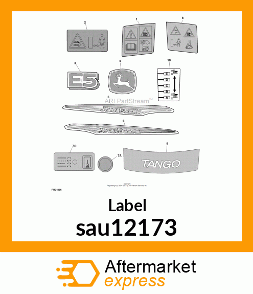 Label sau12173