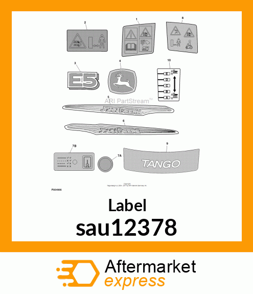 Label sau12378