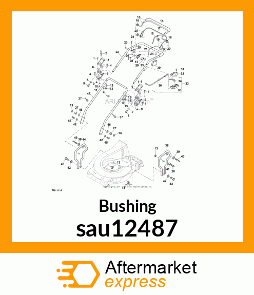 Bushing sau12487