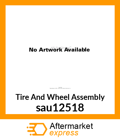 Tire And Wheel Assembly sau12518