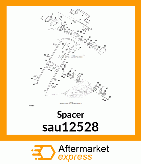 Spacer sau12528