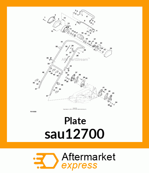 Plate sau12700