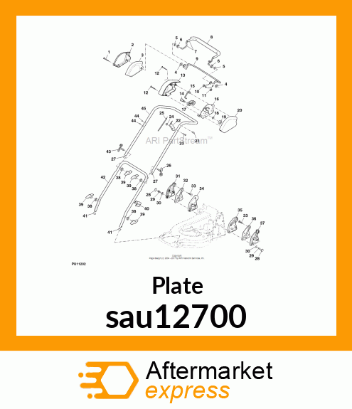 Plate sau12700