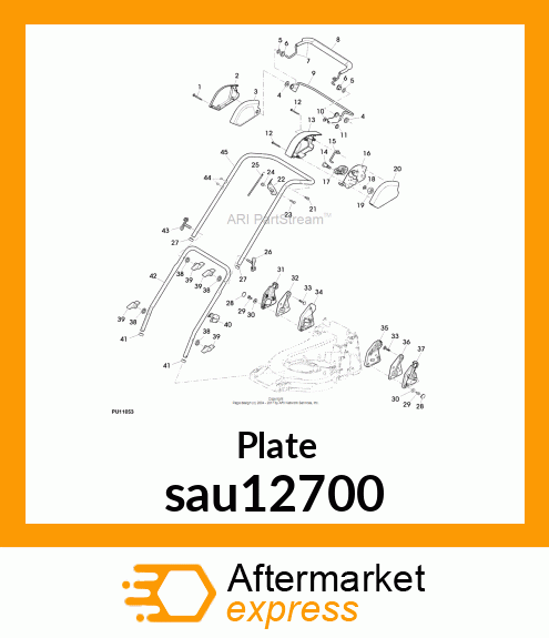 Plate sau12700