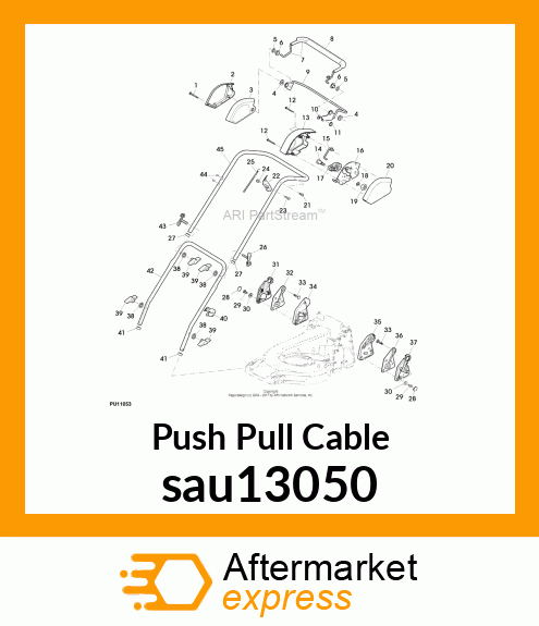 Push Pull Cable sau13050