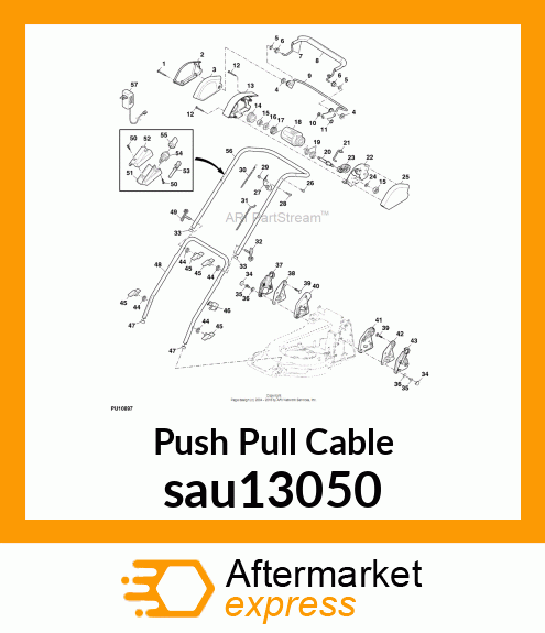 Push Pull Cable sau13050