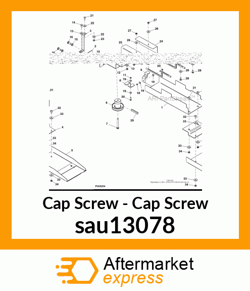 Cap Screw sau13078