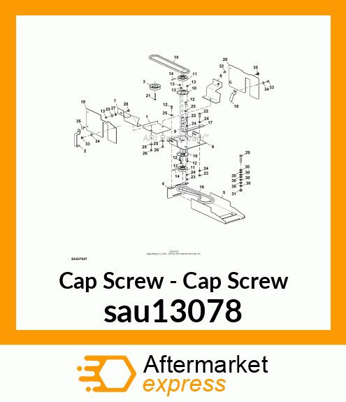 Cap Screw sau13078