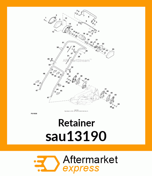 Retainer sau13190