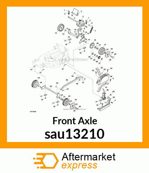 Front Axle sau13210