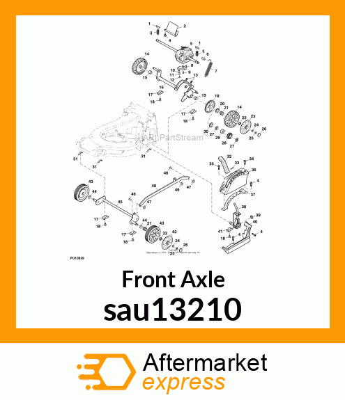 Front Axle sau13210