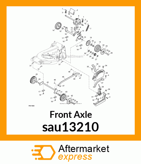 Front Axle sau13210