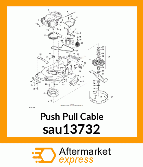 Push Pull Cable sau13732