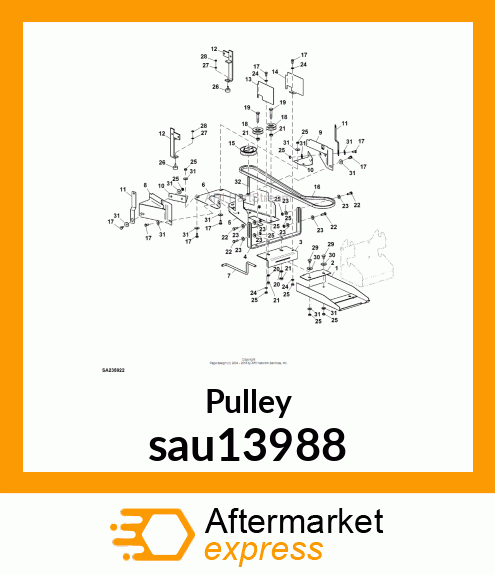 Pulley sau13988