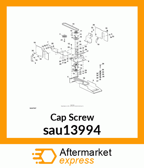 Cap Screw sau13994