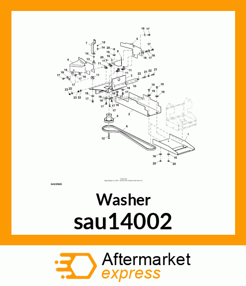 Washer sau14002