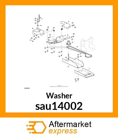 Washer sau14002