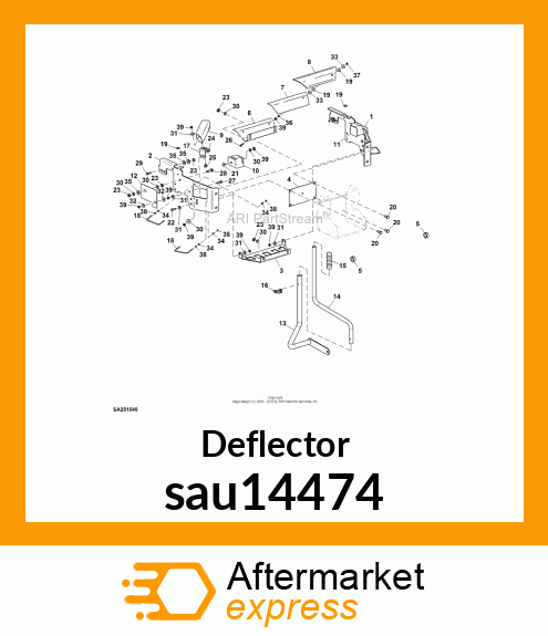 Deflector sau14474