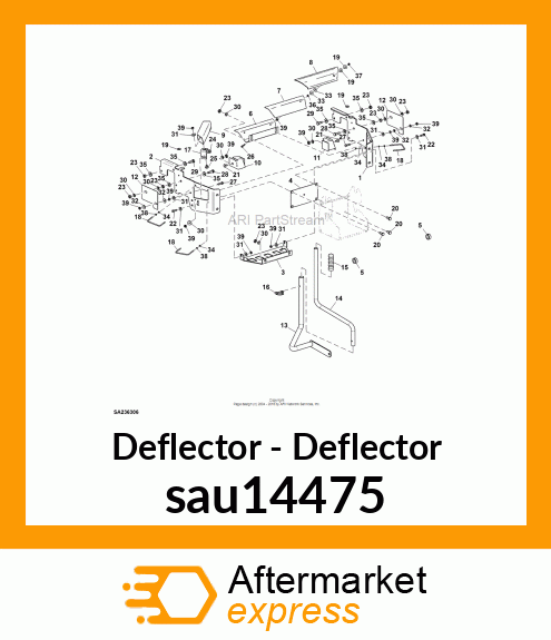 Deflector sau14475