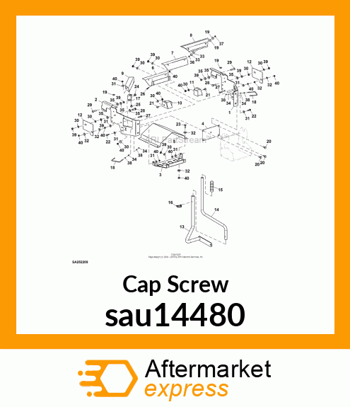 Cap Screw sau14480