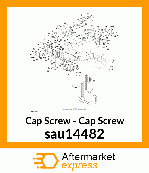 Cap Screw sau14482