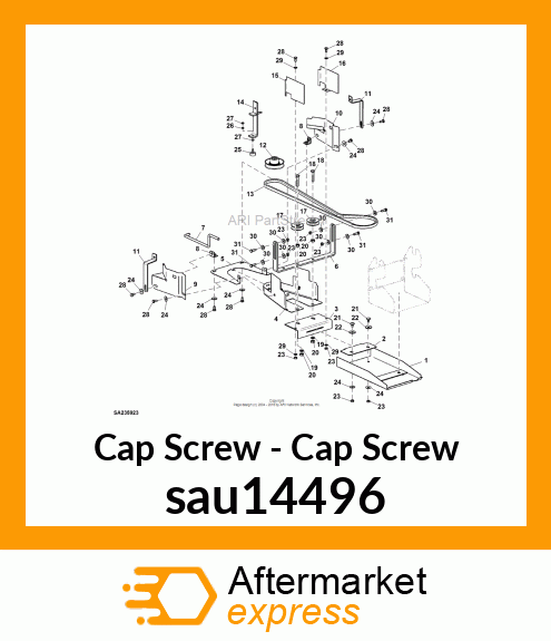 Cap Screw sau14496