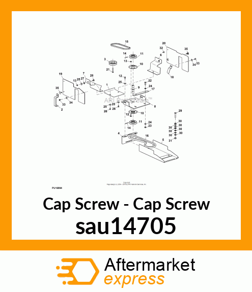 Cap Screw sau14705