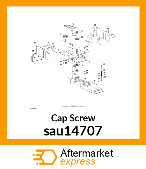 Cap Screw sau14707