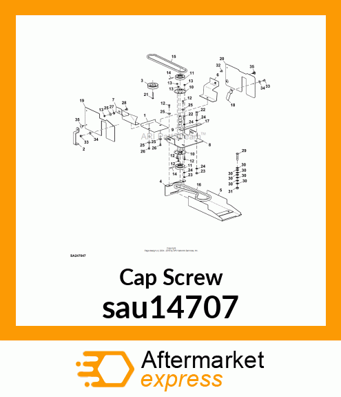 Cap Screw sau14707