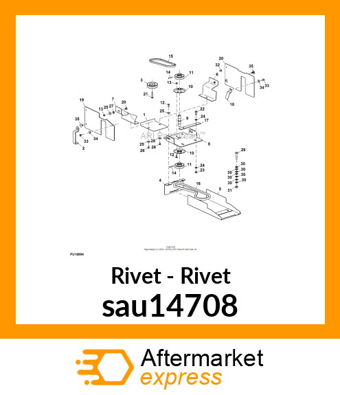 Rivet sau14708