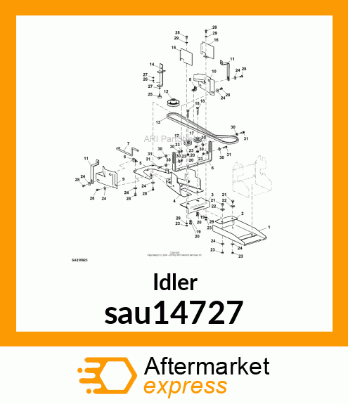 Idler sau14727