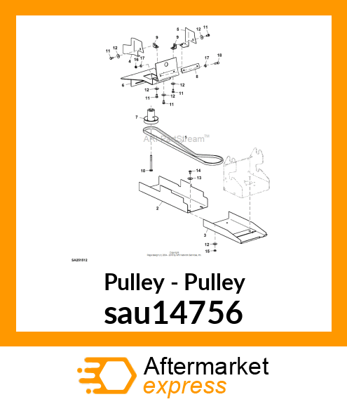 Pulley sau14756