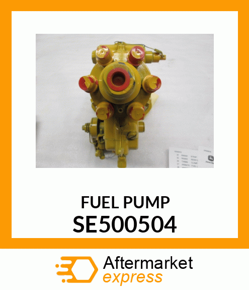 Fuel Injection Pump Reman - PUMP,REMAN FUEL INJ (STANADYNE) SE500504