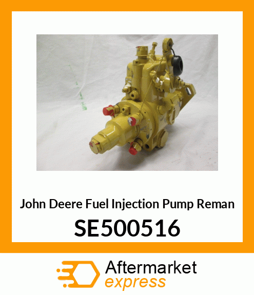 PUMP,REMAN FUEL INJ (STANADYNE) SE500516