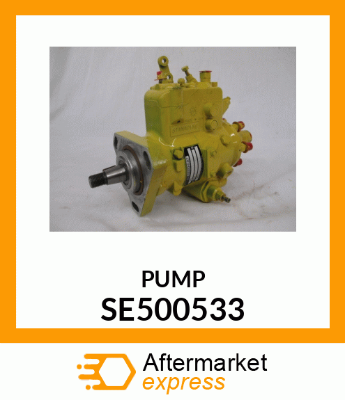 PUMP,REMAN FUEL INJ (STANADYNE) SE500533