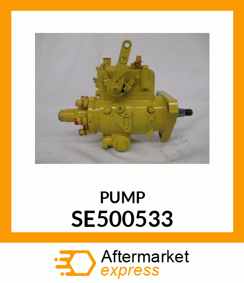 PUMP,REMAN FUEL INJ (STANADYNE) SE500533