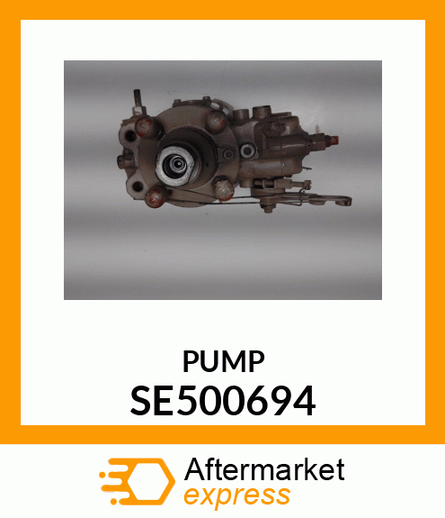 PUMP, FUEL INJ, REMAN SE500694