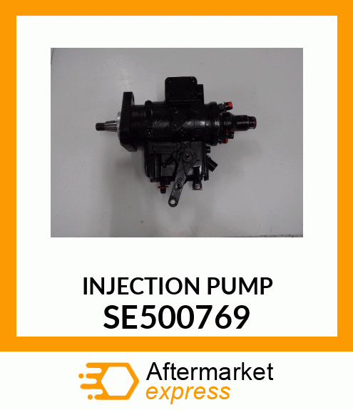 PUMP, FUEL INJ, REMAN SE500769