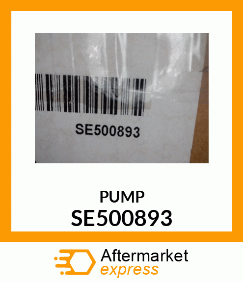 Oil Pump Reman SE500893