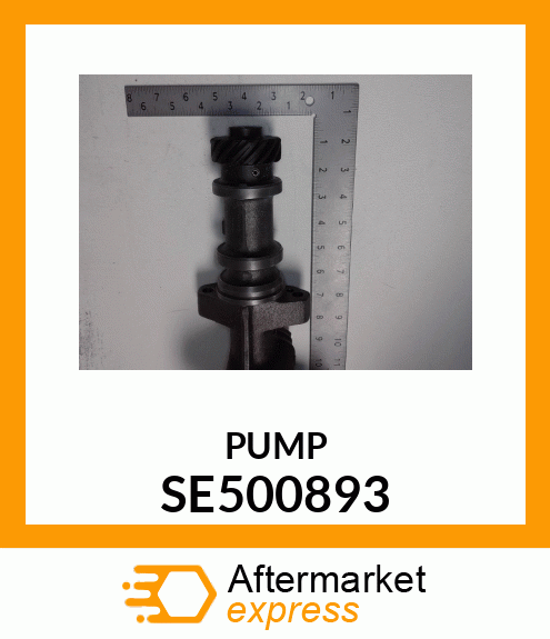 Oil Pump Reman SE500893