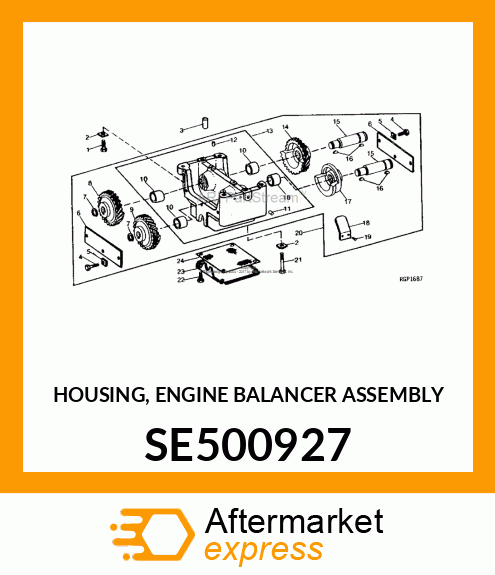 HOUSING, ENGINE BALANCER ASSEMBLY SE500927