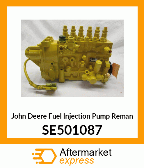 PUMP,REMANUFACTURED FUEL INJECTION SE501087