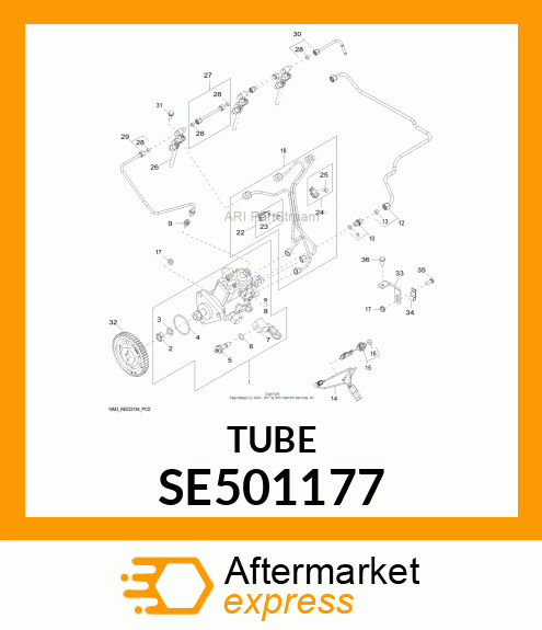 NOZZLE,REMANUFACTURED,PENCIL,SINGLE SE501177