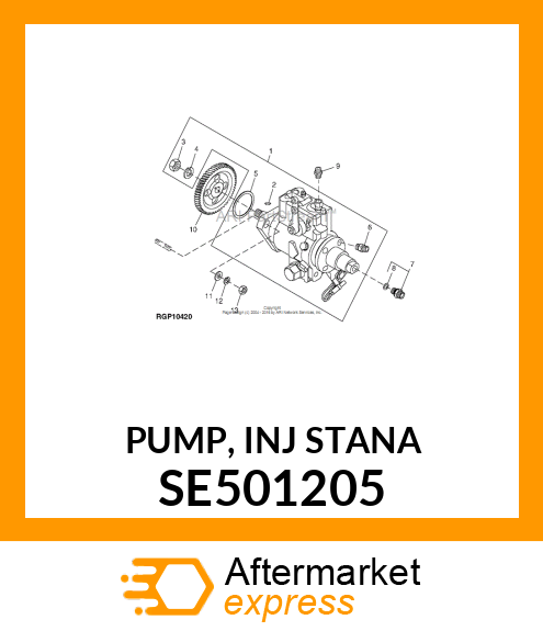 PUMP, INJ STANA SE501205