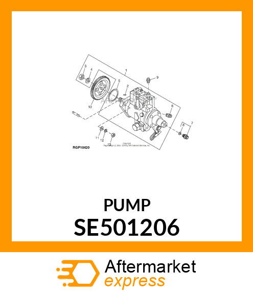 PUMP, INJ STANA SE501206