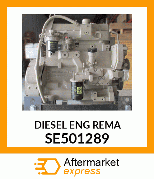 ENGINE,COMPLETE RUNNING REMANUFACTU SE501289