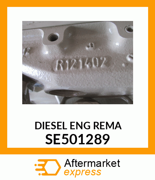 ENGINE,COMPLETE RUNNING REMANUFACTU SE501289