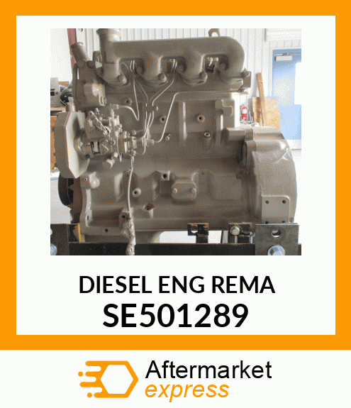 ENGINE,COMPLETE RUNNING REMANUFACTU SE501289